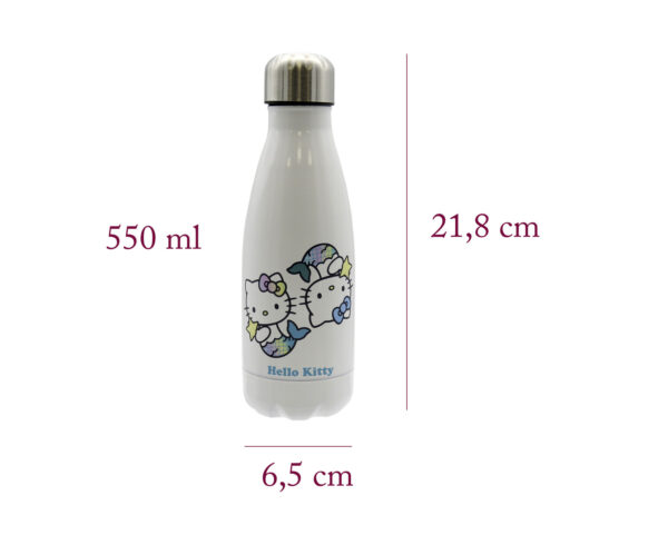 Sanrio Hello Kitty Botella Personalizable de Acero 550ml Piscis2 Botella Personalizable de Acero 550ml Piscis Sanrio Hello Kitty