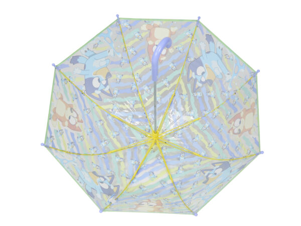 Bluey Paraguas Manual Infantil Transparente Burbuja 48 cm1 Paraguas Manual Infantil Transparente Burbuja 48 cm Bluey