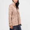 CHAQUETA REVERSIBLE NEGRA Y BEIGE - Anekke