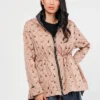 CHAQUETA REVERSIBLE NEGRA Y BEIGE - Anekke