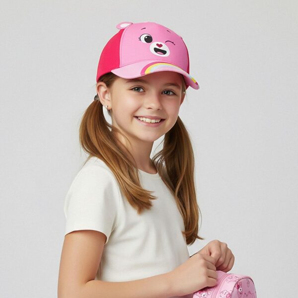 GORRA VISERA CURVA APLICACIONES CARE BEARS