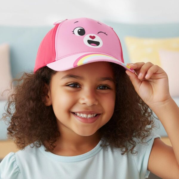 GORRA VISERA CURVA APLICACIONES CARE BEARS