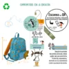 Mochila infantil Animales Raros
