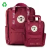 MOCHILASALUDOS-MINIROJA-COMPARATIVA Mochila Mini saludos del mundo Roja