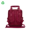 MOCHILASALUDOS-MINIROJA-TRASERA Mochila Mini saludos del mundo Roja