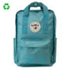 Mochila saludos del mundo Aguamarina