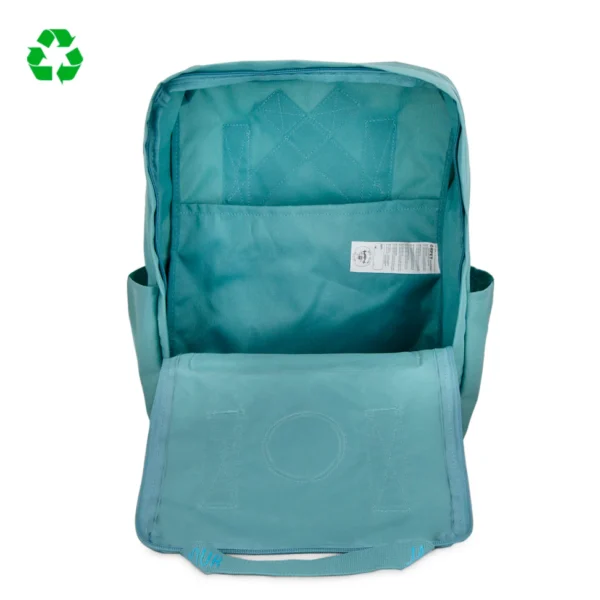 Mochila saludos del mundo Aguamarina