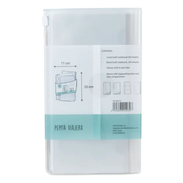 RECAMBIONOTEBOOKS-TRASERA-PACK Recambio libretas y tarjeteros para cuadernos de viaje