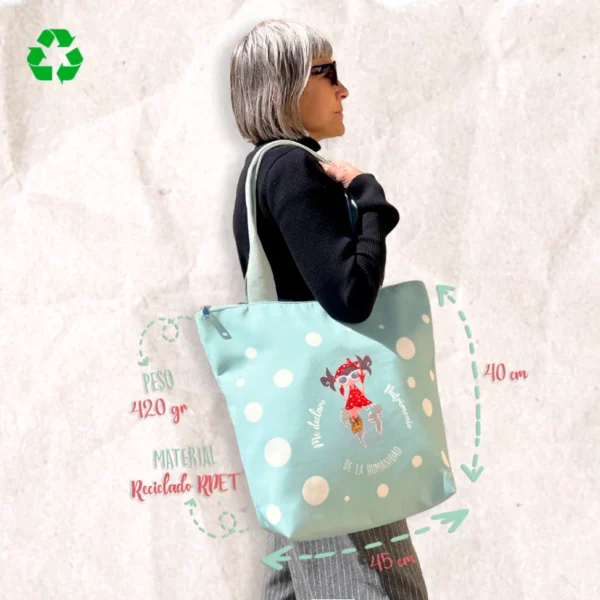 Tote bag Patrimonio de la Humanidad Verde