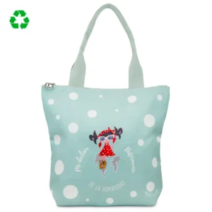 Tote_Patrimonio_verde-frontal Tote bag Patrimonio de la Humanidad Verde