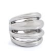 Anillo max plateado