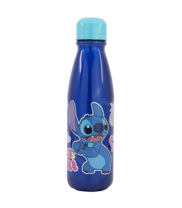 BOTELLA ALUMINIO INFANTIL 600 ML STITCH PALMS