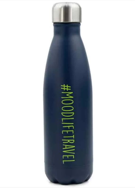 Botella Térmica #Moodlifetravel - Azul
