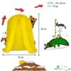 Mochila Blanda Saco Animales