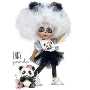 Muñeca Dainty Lady Panda  Nines D'Onil 28cm