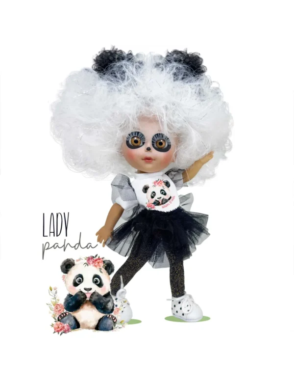 Muñeca Dainty Lady Panda  Nines D'Onil 28cm