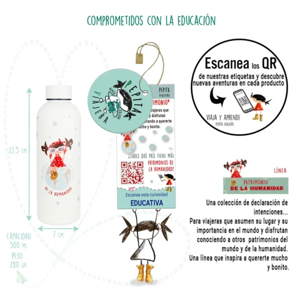 Botella Térmica Patrimonio de la Humanidad