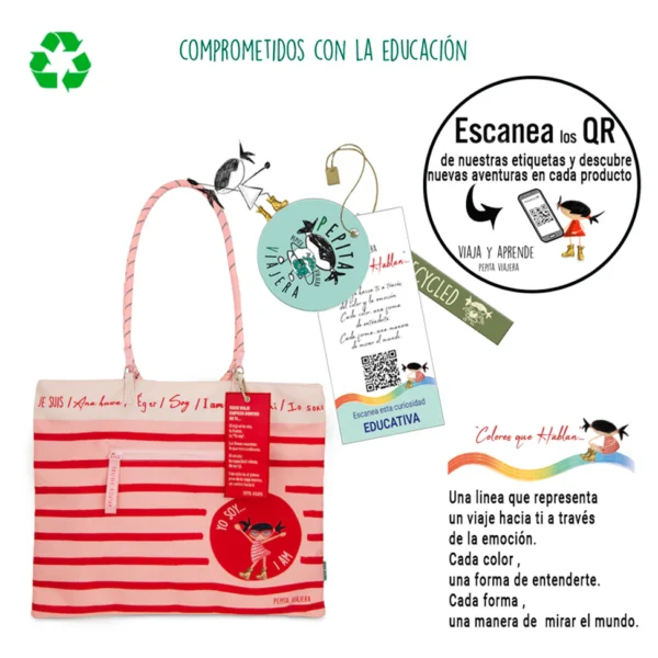 TOTE-YOSOY-INFO Tote bag Yo Soy - Pepita Viajera