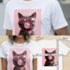 Camiseta Mujer "Cool Cat"