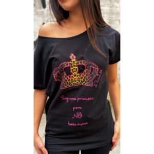 camiseta-soy-una-princesa (1) CAMISETA "SOY UNA PRINCESA PERO NO BESO SAPOS"