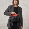 Bolso Bandolera Fun&Basics Negro Acolchado