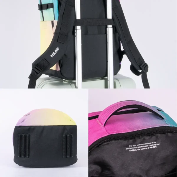 Mochila 5 cremalleras (25L) colección Sunset