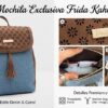 Mochila Exclusiva Frida Kahlo - Colección Arte y Estilo Denim
