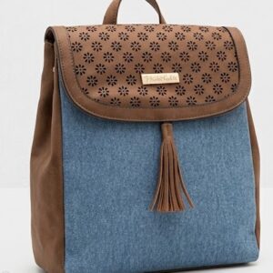 Mochila Exclusiva Frida Kahlo - Colección Arte y Estilo Denim