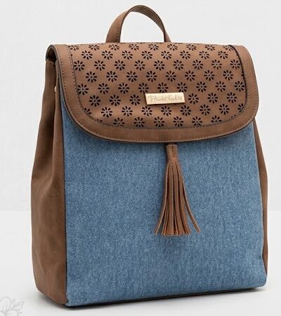 Mochila Exclusiva Frida Kahlo - Colección Arte y Estilo Denim