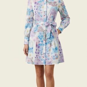 Vestido Camisero Lavender Bloom