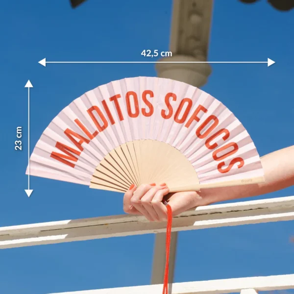 Abanico Malditos sofocos