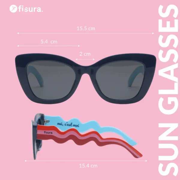 Gafas de sol ondas Oui, c'est moi