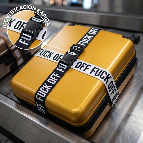 Cinta para maleta “Fuck off”