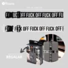 Cinta para maleta “Fuck off”
