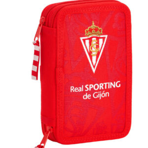 Estuche Sporting De Gijón Doble 28 Piezas