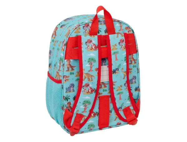 Mochila Infantil Paw Patrol Dino Rescue Adaptable a Carro