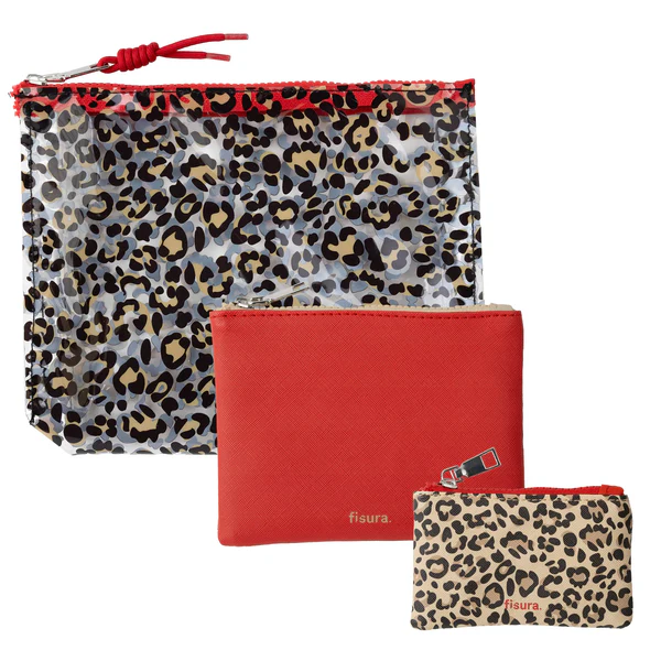 Neceser triple “Leopardo” Neceser triple “Leopardo” - Fisura
