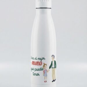 Botella de Acero Inoxidable "Eres el Mejor Abuelo que Puedo Tener"