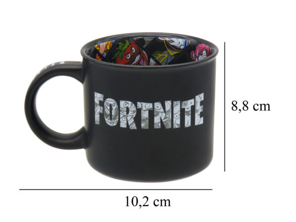 Taza Jumbo de Cerámica Fortnite 430 ml con Caja