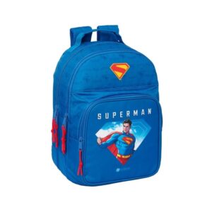 Superman Mochila con 2 Compartimentos Safta