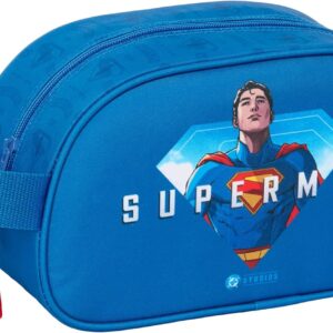 Neceser Escolar Adaptable a Carro Superman Safta