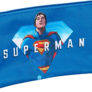 Estuche Escolar Triple de Superman Safta