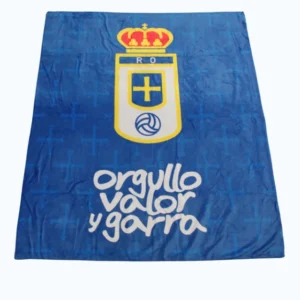Manta Real Oviedo Azul Manta Suave Real Oviedo Azul | Rincón de María