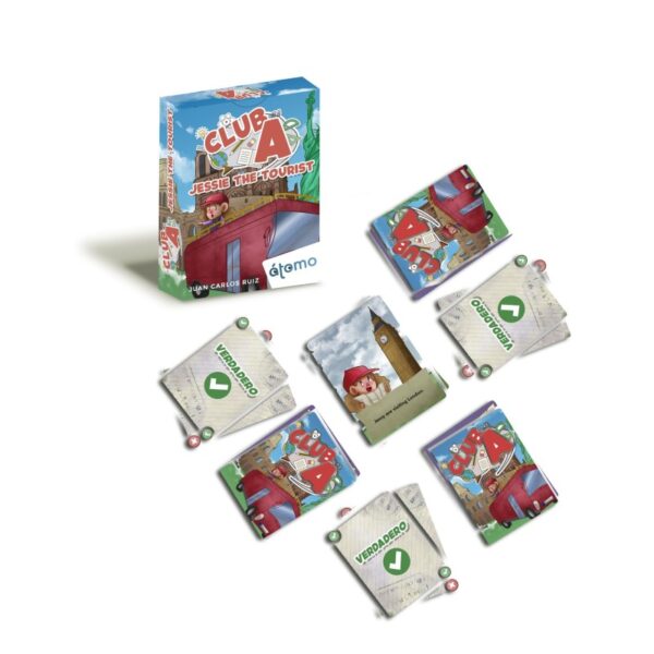 club-a-jessie-the-tourist (1) Juego Educativo de Inglés Jessie the tourist | Rincón de María