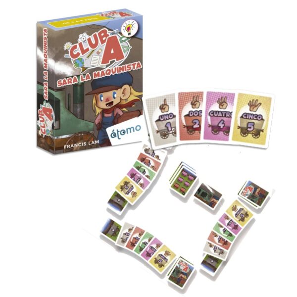 CLUB A - Sara la maquinista - Átomo Games