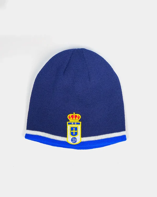 Gorro de Punto Niño Real Oviedo Marino | Rincón de María