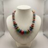 Collar Artesanal de Piedras Multicolor Collar Artesanal de Piedras Multicolor