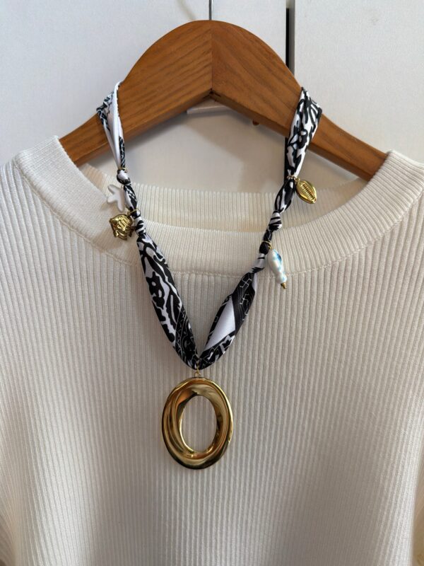 img_7698 Collar de Lazo Estampado con Colgantes Acero