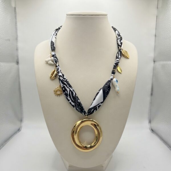 img_7700 Collar de Lazo Estampado con Colgantes Acero