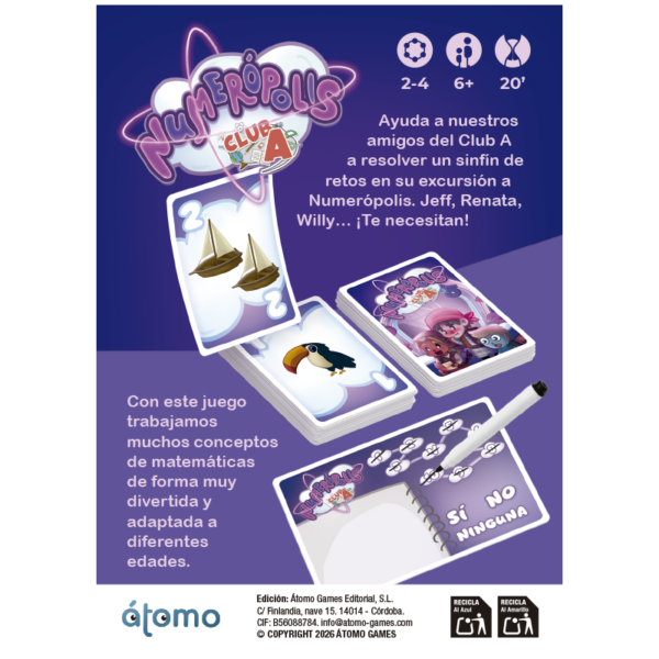 numeropolis2 Numerópolis - Átomo Games